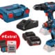 סט 2 כלים בוש BOSCH GSB18V-40 + GDX18V-200